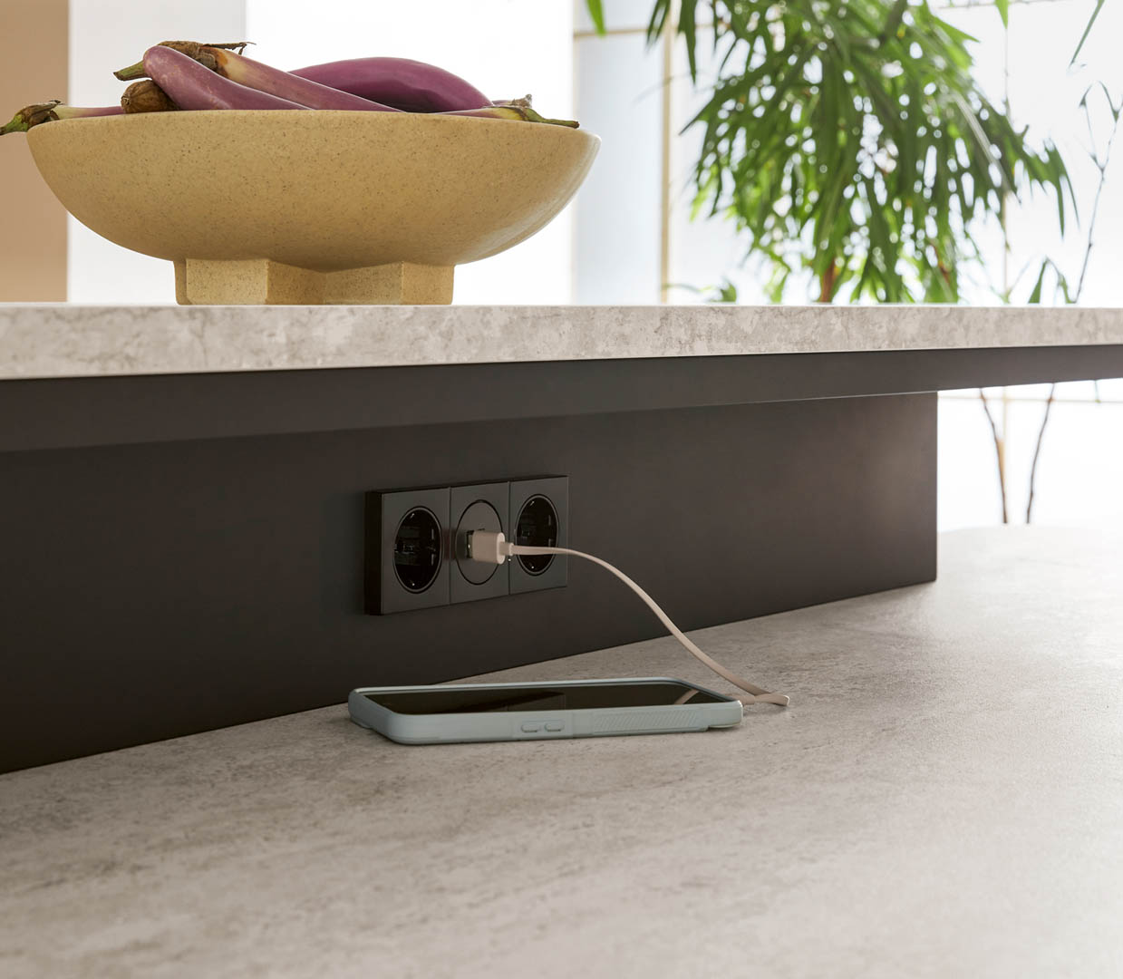 Hidden power strip